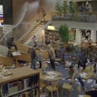 Se lía gorda en una biblioteca por culpa de una Oreo